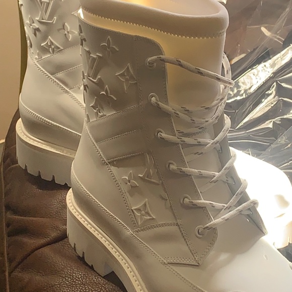 Louis Vuitton white boots main image 5
